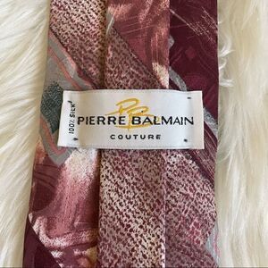 Pierre Balmain Couture Silk Tie